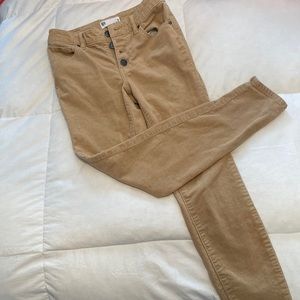 Girls size 10 corduroy pants